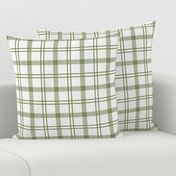 gingham plaid avocado olive sage green, stripe, checks