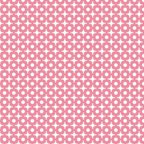 2218_Modern checkers pink on white - Small size