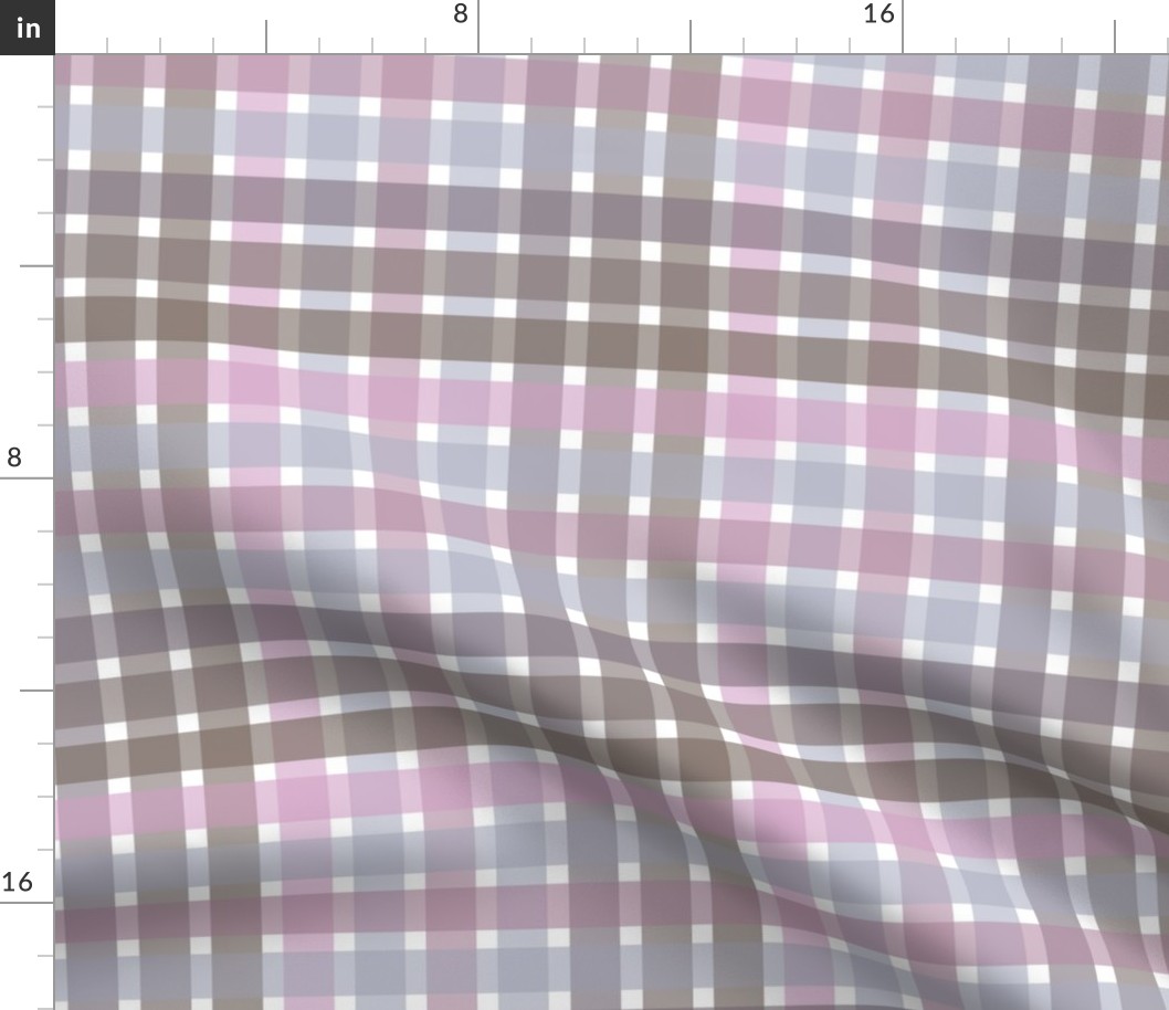 Blueberry Choco Plaid