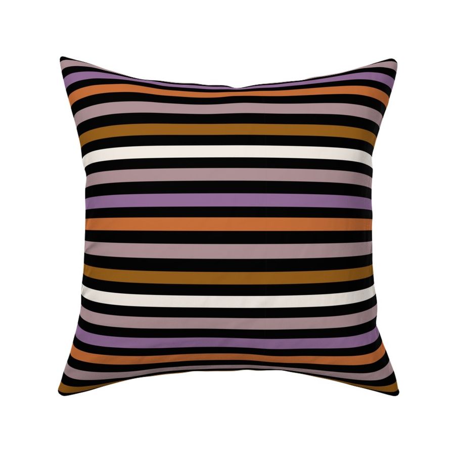  MEDIUM boho muted stripes - halloween stripes, boho stripes