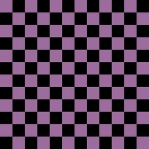 SMALL retro checker fabric - checkerboard fabric, halloween checkerboard fabric