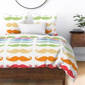 Moustaches Rainbow - XL