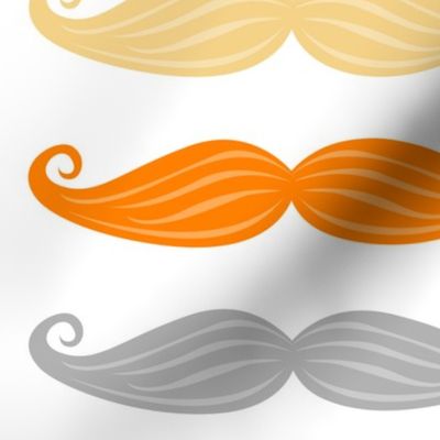 Moustaches in Haircolors