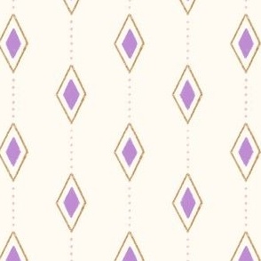Gilded Diamonds (Lavender) 