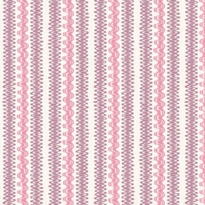 Ikat Stripe Plumeria