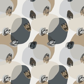 Bold Minimalistic Retro Seamless Pattern