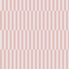 The minimalist Scandinavian stripes and strokes irregular stretched gingham traditional breton french stripe moody blush pink ivory
