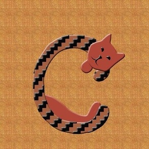 C Cat Alphabet