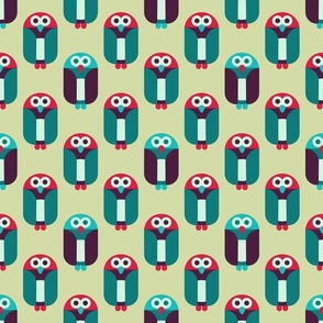 Bold, Minimal, Friendly Owls