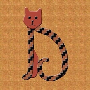 D Cat Alphabet