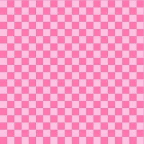 Pink Sweet One Checkerboard Texture