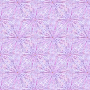 stacked purple daisy