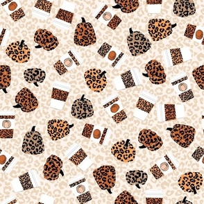 Leopard Pumpkins Fabric Wallpaper and Home Decor  Spoonflower