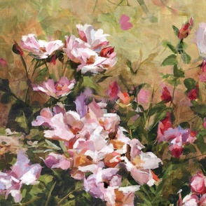 Wild Roses - Painting