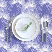 Stark Agapanthus Chic - Art Deco - very peri, medium 