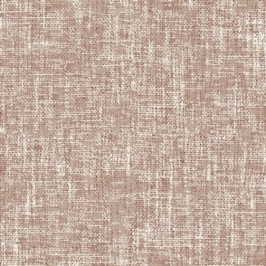 Rustic Linen Texture Canvas Cinnamon Brown Earth Tones