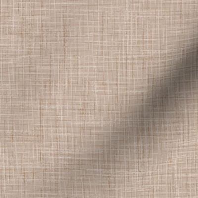 Linen Texture Canvas Cinnamon Latte Brown