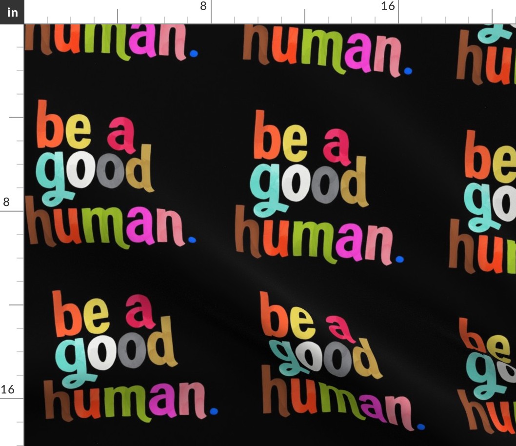 be a good human -tile