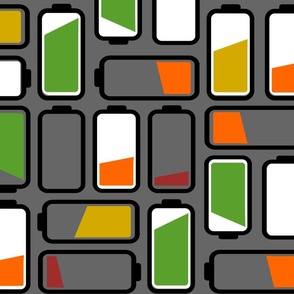 batteries icons