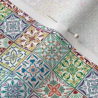 spanish tiles version 2 - colorful - small