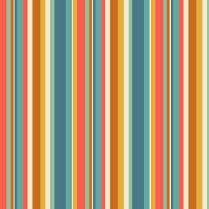 Stripes - folk palette