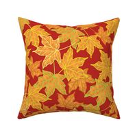 glorious maple leaves - large