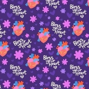 Bless Your Heart Purple