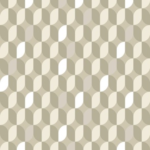 Neutral Geometric Retro Shapes Smaller