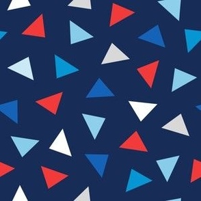 Triangle Toss - Red, White & Blue