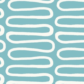 Squiggles Egg Shell Blue