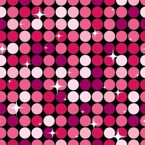 disco style background - pink - small