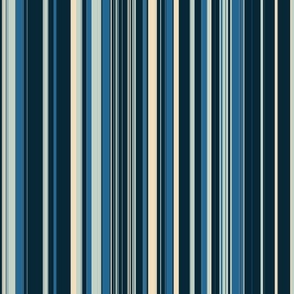 Stripes in Blue