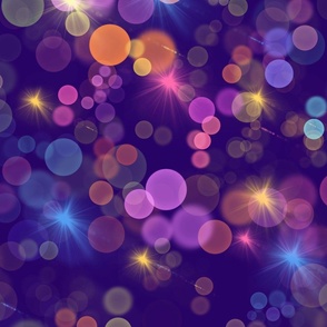 Disco lights - purple