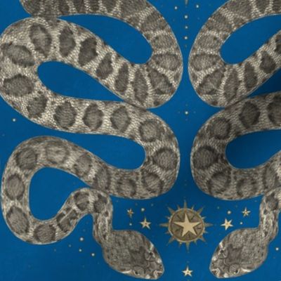 celestial snakes blue