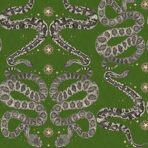 celestial snakes green small