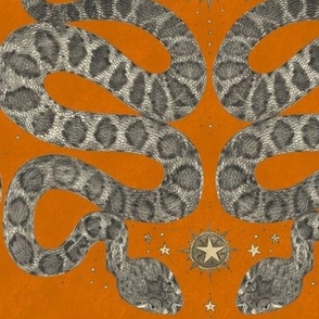 celestial snakes orange