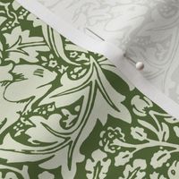 BRER RABBIT IN GARDEN  IVY - WILLIAM MORRIS - small repeat