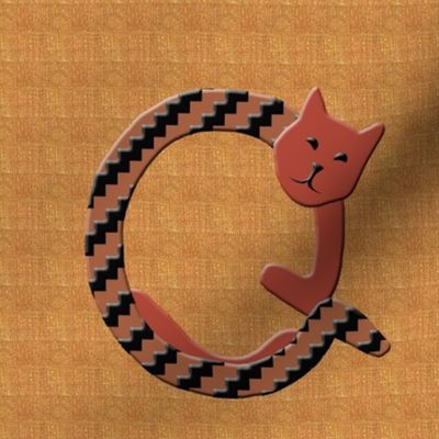 Q Cat Alphabet