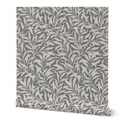WILLOW BOUGH IN PALE PEWTER - WILLIAM MORRIS