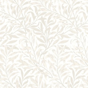 WILLOW BOUGH IN PALE IVORY - WILLIAM MORRIS