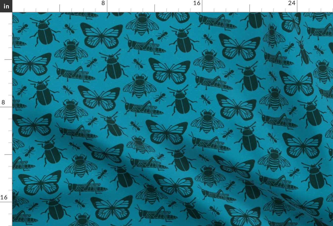 Insect Friends - Teal
