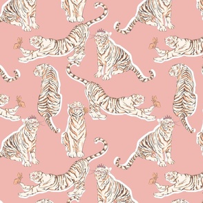 TIGRESA friendly tigers_Blush Pink