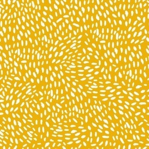 Bold Blooms Collection - Pebble Dots - yellow