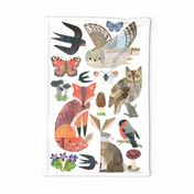 Nordic Nature Tea Towel