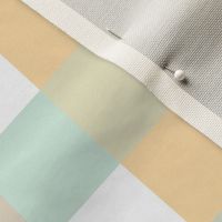 Pastel Rainbow Gingham Large Scale