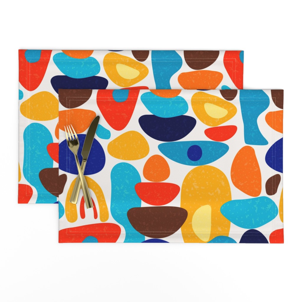 Mid Century Modern Abstract Shapes