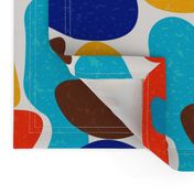 Mid Century Modern Abstract Shapes