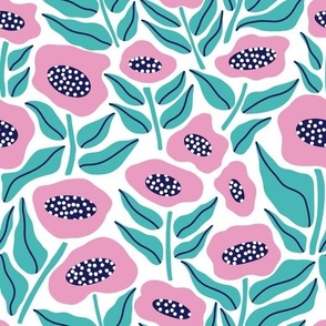 Bold Blooms Collection - Bold Blooms - pink 