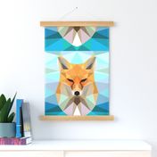 Fragmented Fox 18x18