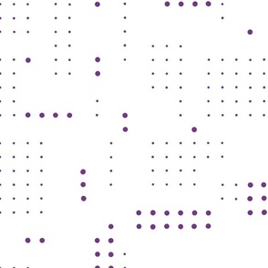 Dots Grid - Purple